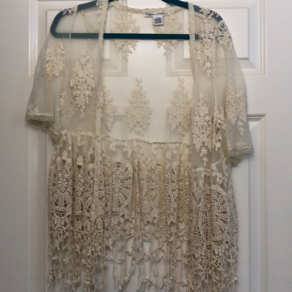 Lacy cover up